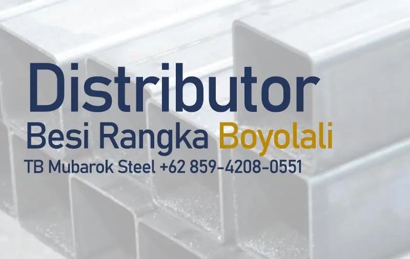 Supplier Besi Rangka Boyolali jual Besi Rangka Boyolali